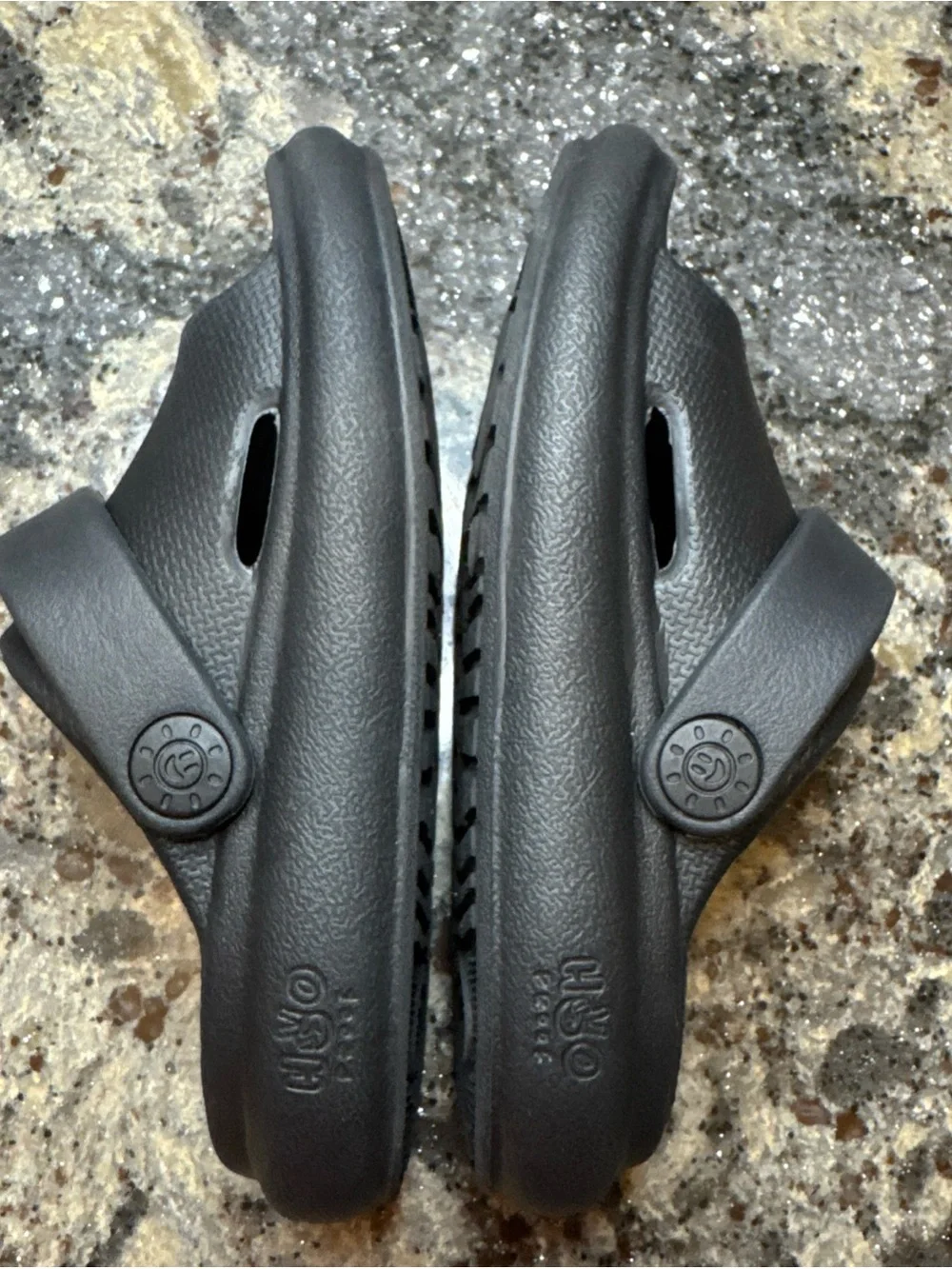 Reef Little Rio Slide Black Size 8 Hardly Used